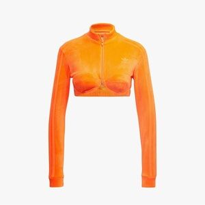 ADIDAS X JEREMY SCOTT LARGE crop bustier top Terry